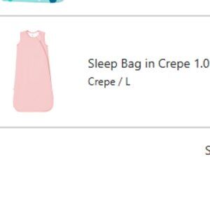 Kyte Baby Sleep Bag 1.0 tog size L Crepe NWT